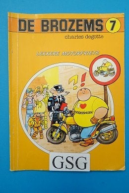 De Brozems 7 lekkere motorfriets nr. 415274-02, Eén stripboek, Ophalen, Zo goed als nieuw