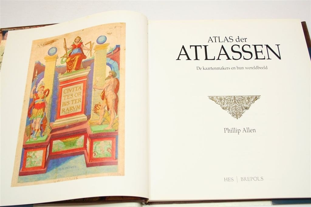 Atlas der Atlassen — Kaartenmakers & hun Wereldbeeld, Gelezen, Ophalen of Verzenden, Landkaart, 1800 tot 2000
