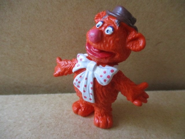 adv11186 sesamstraat / muppets poppetje 24, Ophalen, Gebruikt, Tv, Actiefiguur of Pop