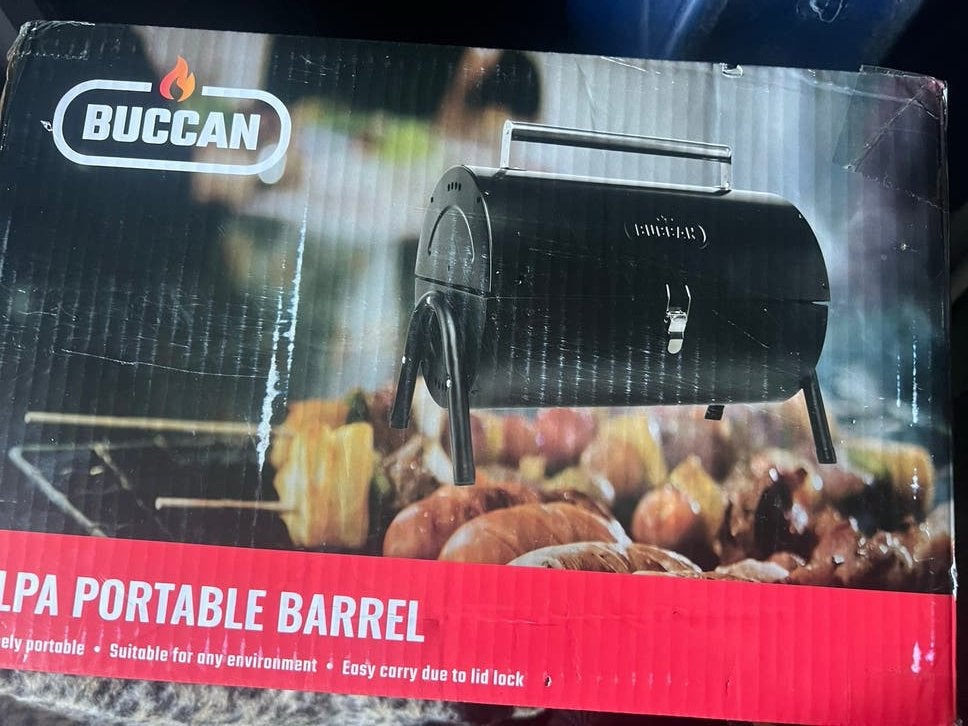 Buccan Draagbare Barrel BBQ - Compact & Lichtgewicht, Ophalen, Nieuw