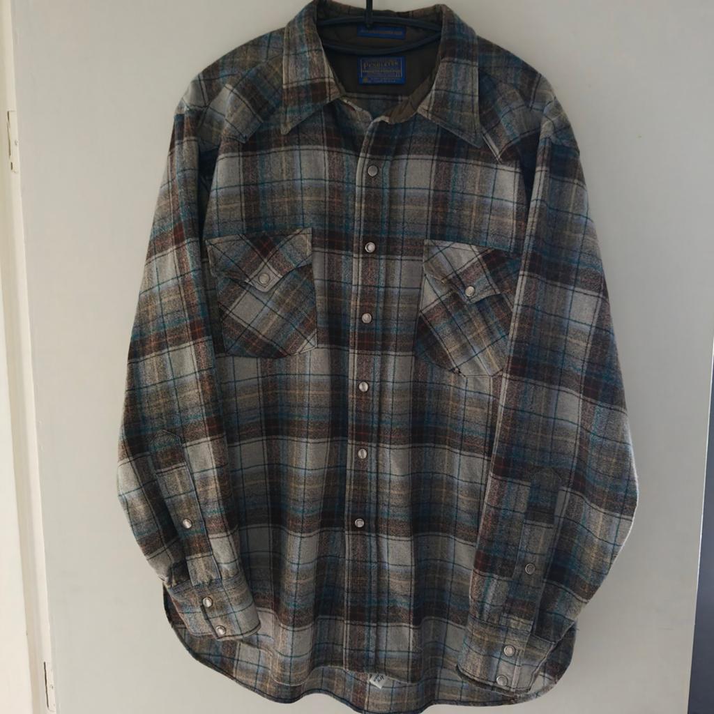 Vintage Pendleton Overhemd Maat L Jaren '70-'90, Kleding | Heren, Overige kleuren, Ophalen of Verzenden, Halswijdte 41/42 (L)