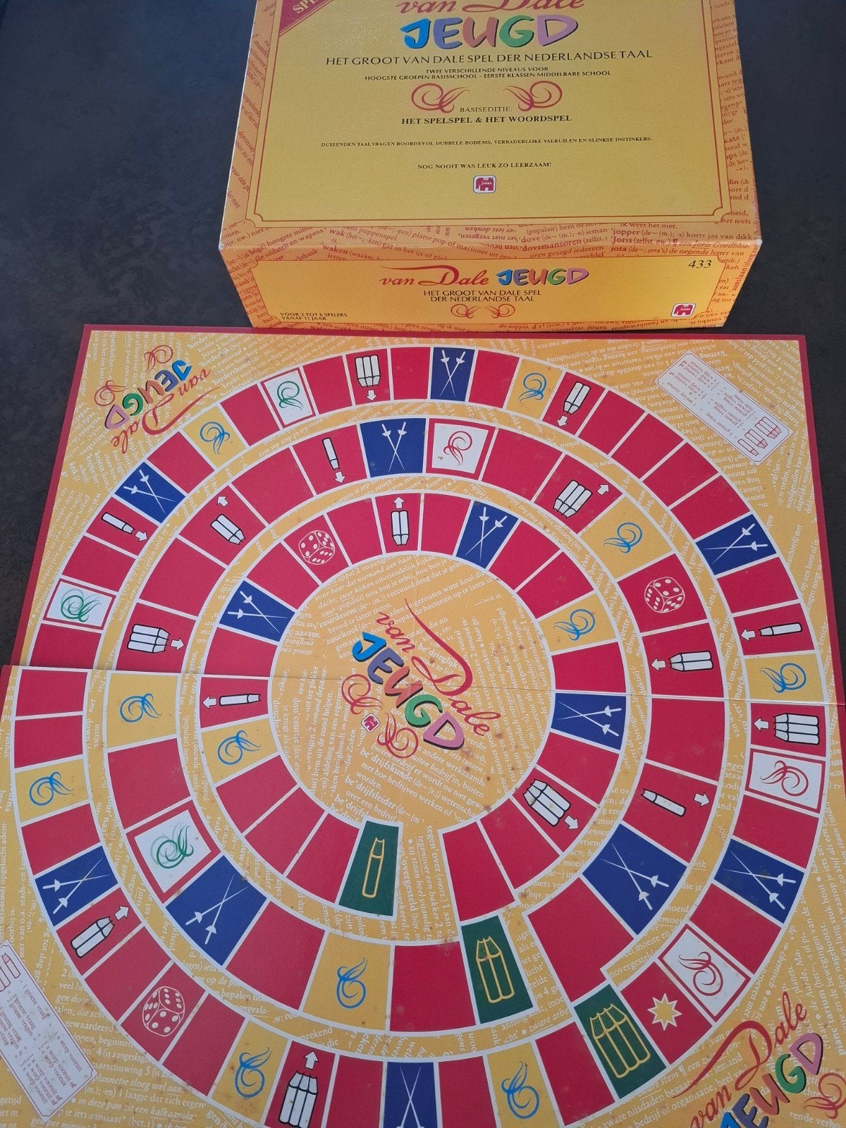 Van dale jeugd nr 433, Drie of vier spelers, Ophalen of Verzenden, Zo goed als nieuw, Jumbo spellen