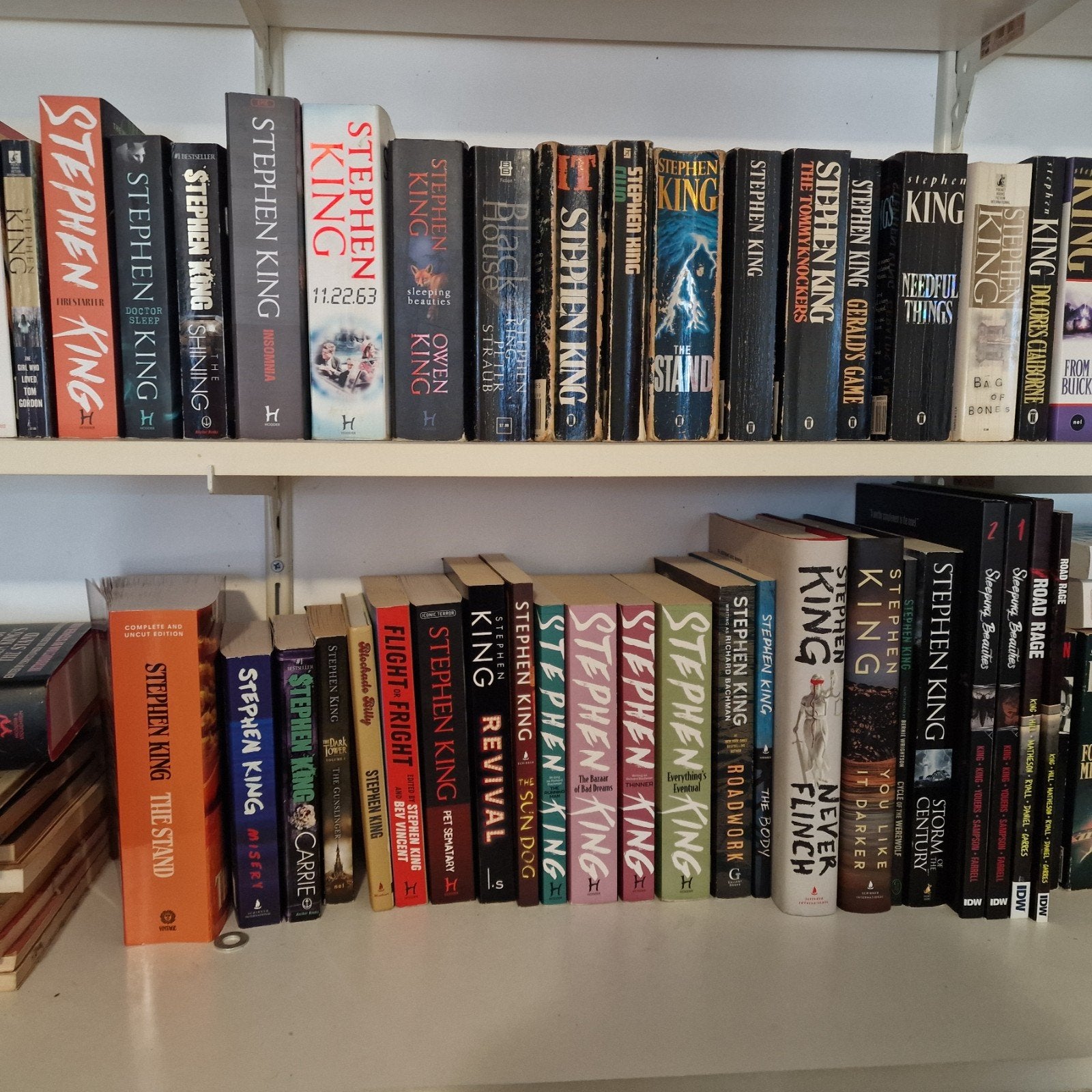 Grote collectie Stephen King boeken - 98stuks, Boeken, Ophalen, Gelezen, Stephen King