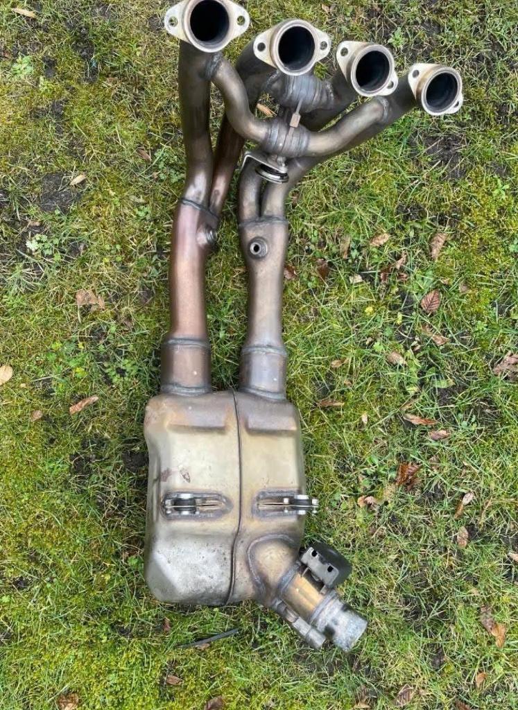 knalpijp bmw s1000r, Motoren, Ophalen, Gebruikt