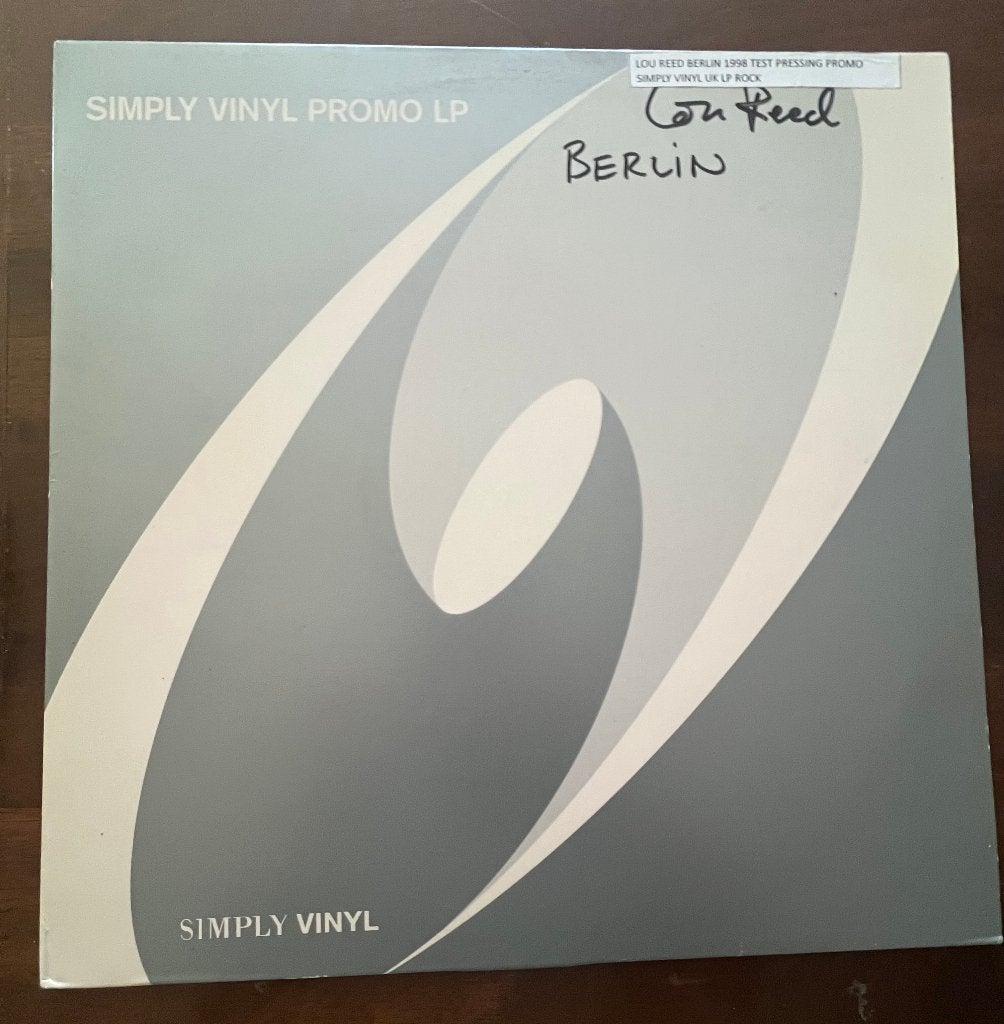 Lou Reed - Berlin test pressing 1998, Cd's en Dvd's, LP, Verzenden, Zo goed als nieuw, 12 inch