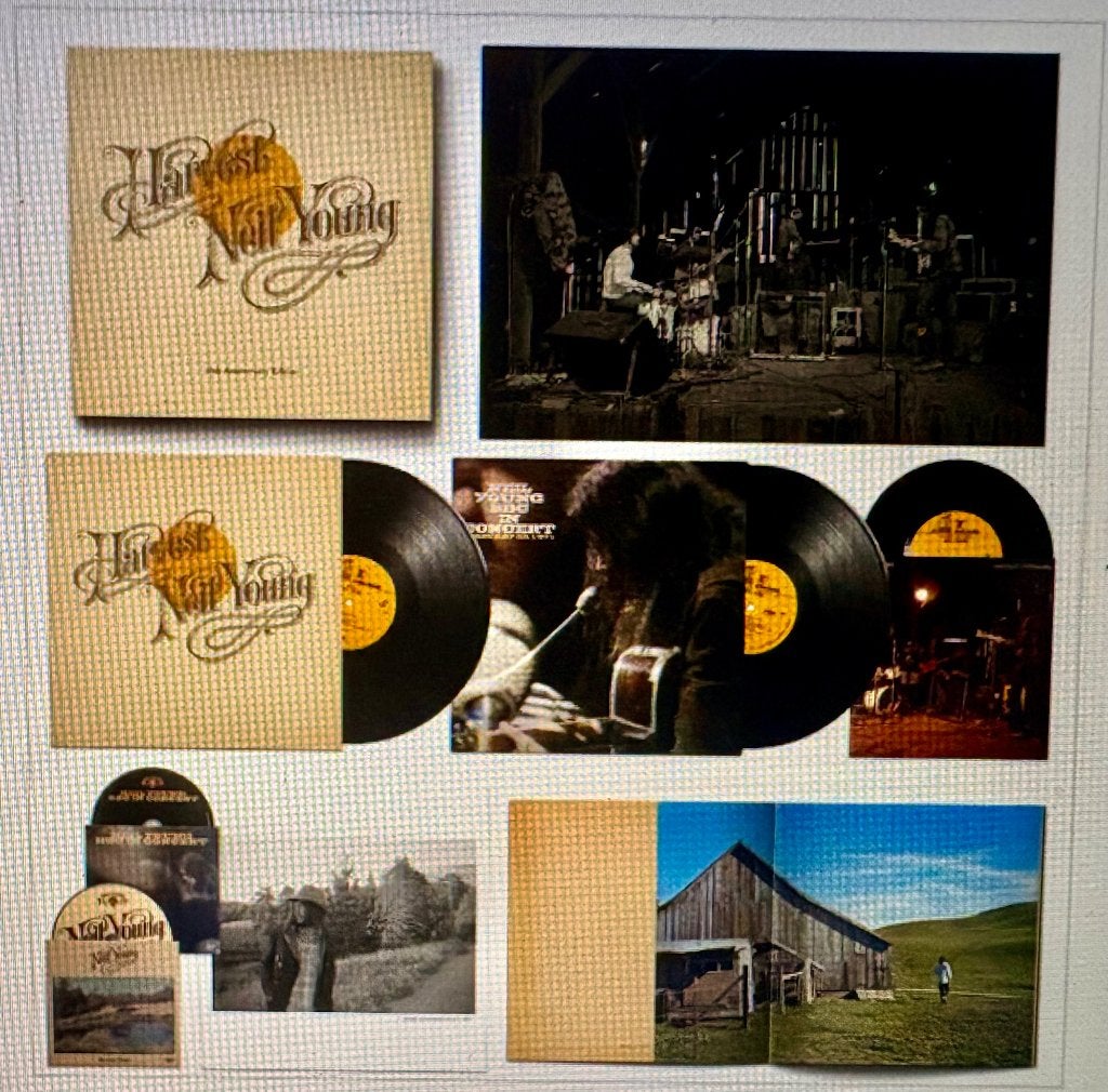 Neil Young - Harvest (Box), Inclusief obi, Overige formaten, 2020 tot heden, Ophalen of Verzenden