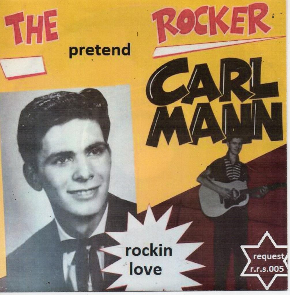 carl mann - jukebox oldie - 2 kanten goed, 7 inch, Single, Ophalen of Verzenden, Zo goed als nieuw