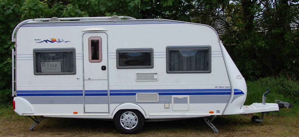 Caravan Hobby de luxe easy, Caravans en Kamperen, Caravans, Rondzit, Hobby, Particulier, Schokbreker