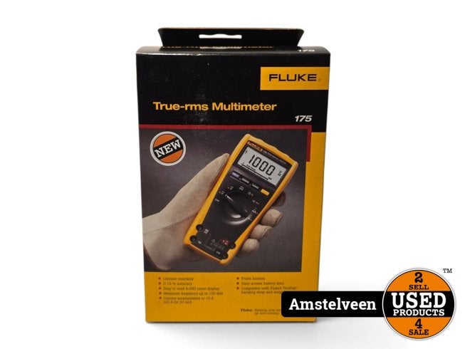Fluke 175 Digitale True-RMS multimeter AC/DC 1000V | Nieuw, Fluke, Nieuw, https://www.fluke.com/nl-nl/ondersteuning/contact, 6920 Seaway Blvd, Everett, WA 98203, Verenigde Staten