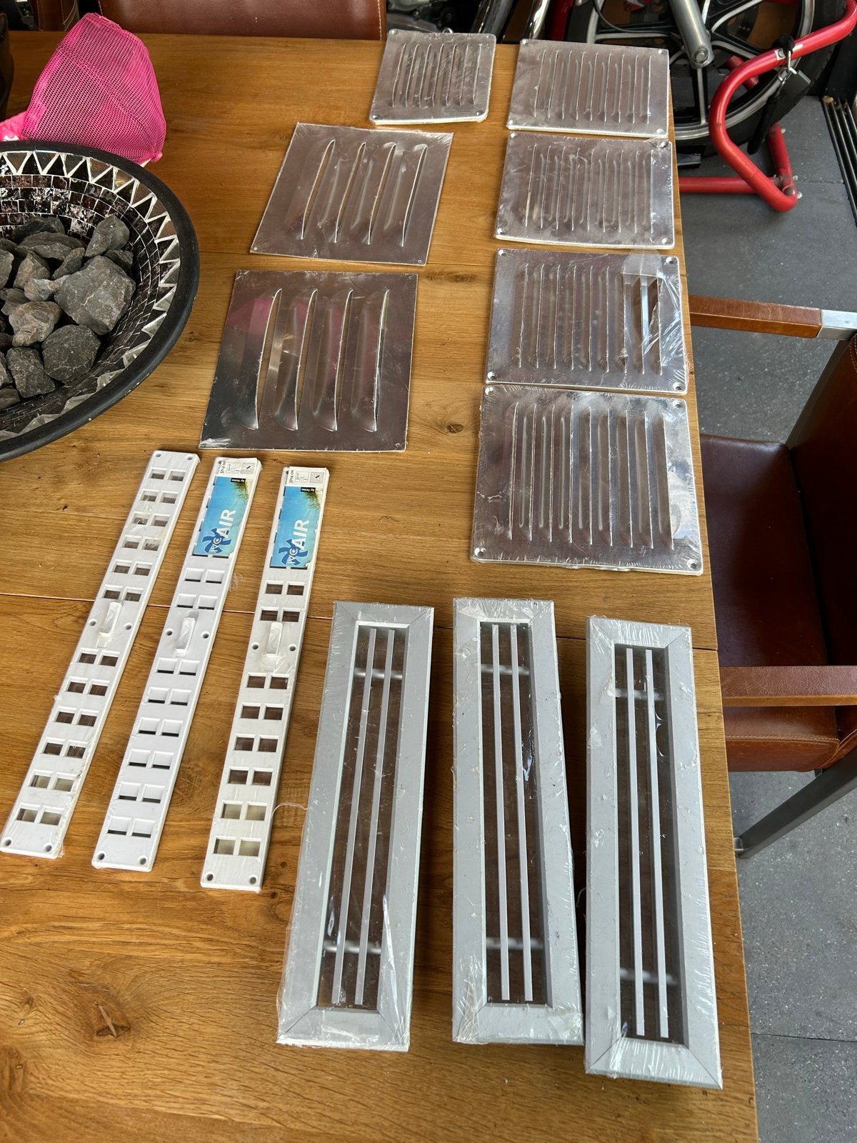Diverse ventilatieroosters - Nieuw en zo goed als nieuw, Ophalen of Verzenden, Nieuw, Ventilator