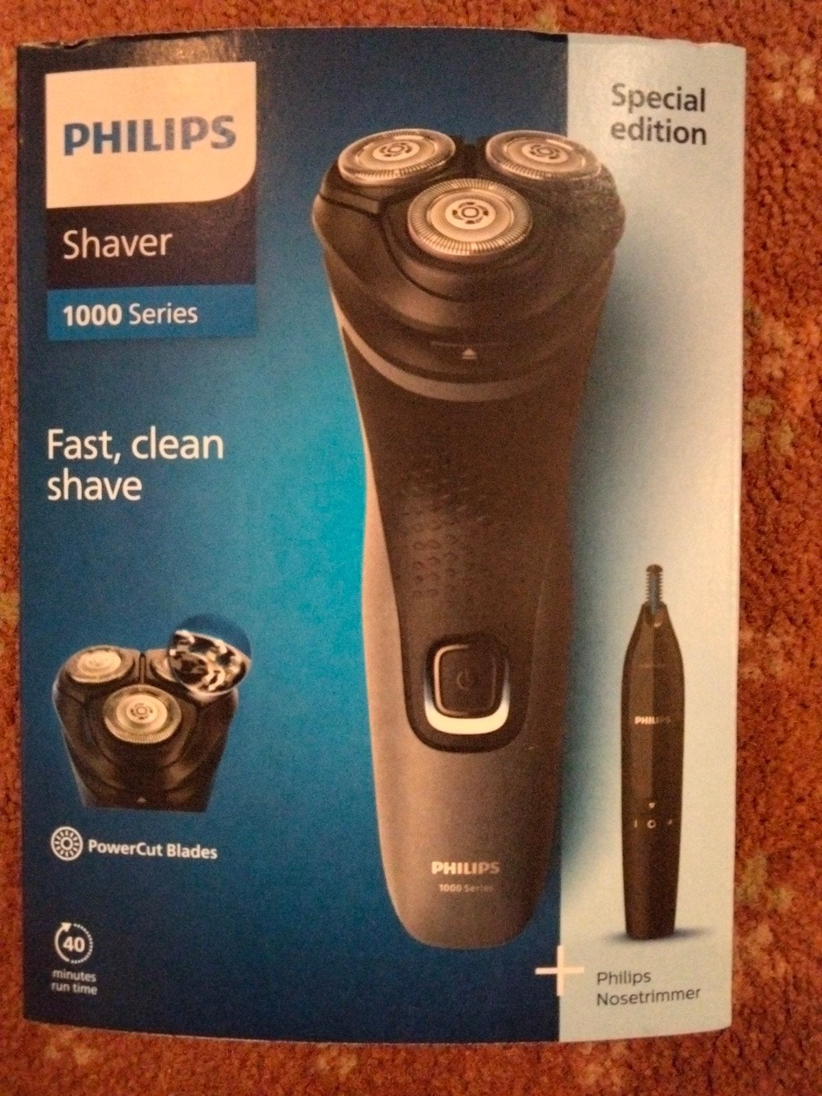 Philips Shaver 1000 Series + Neustrimmer - Nieuw in doos, Ophalen of Verzenden, Nieuw, Scheren en Epileren