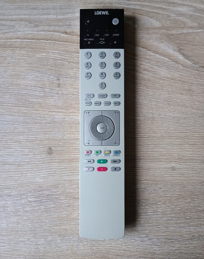 Loewe assist 2 89950a10 afstandsbediening originele, Ophalen of Verzenden, Gebruikt, Origineel, Tv