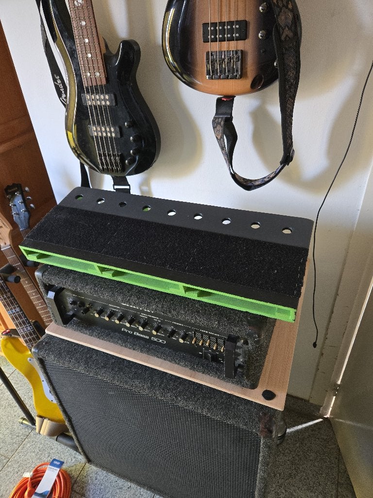 Gigantisch houten pedalboard, Muziek en Instrumenten, Behuizingen en Koffers, Ophalen, Zo goed als nieuw, Elektrische gitaar