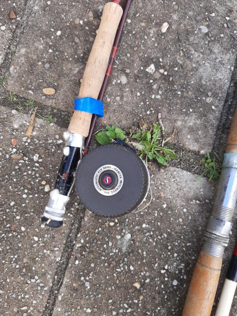 Hengel om Vliegvissen, Watersport en Boten, Ophalen, Gebruikt, Werphengel