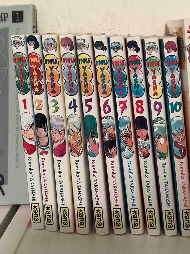 InuYasha Manga Deel 1-10 - Rumiko Takahashi (Nederlands), Boeken, Strips | Comics, Ophalen of Verzenden, Zo goed als nieuw