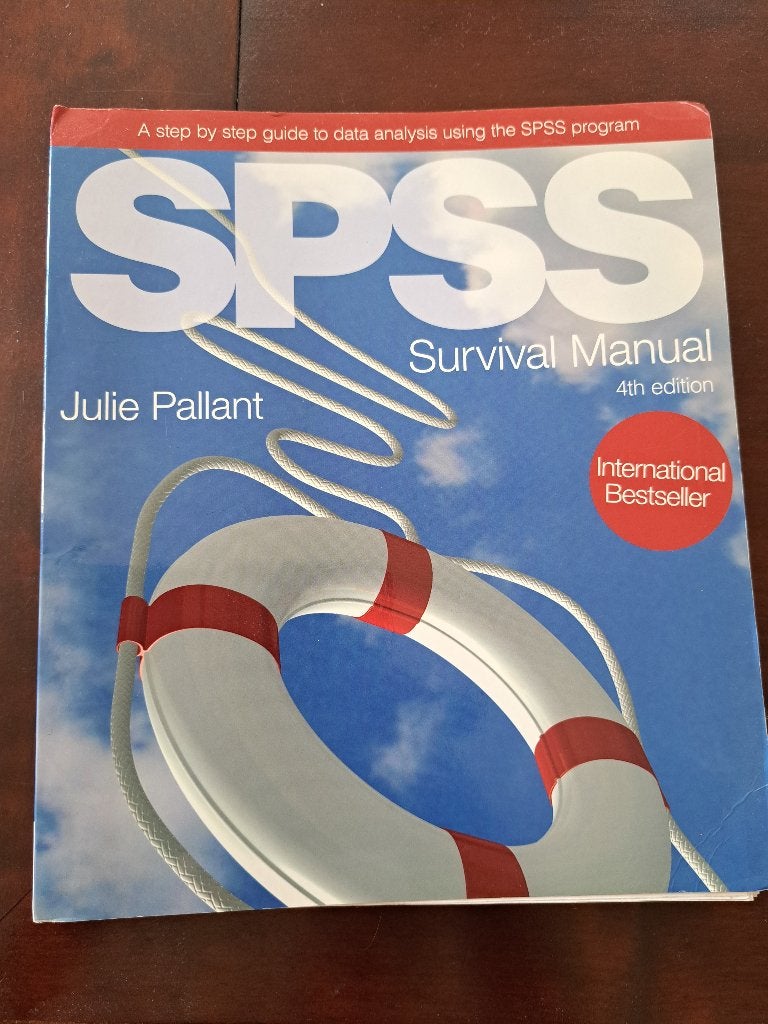 SPSS survival manual julie pallant 4th edition, Gelezen, Diverse auteurs, Ophalen of Verzenden, WO