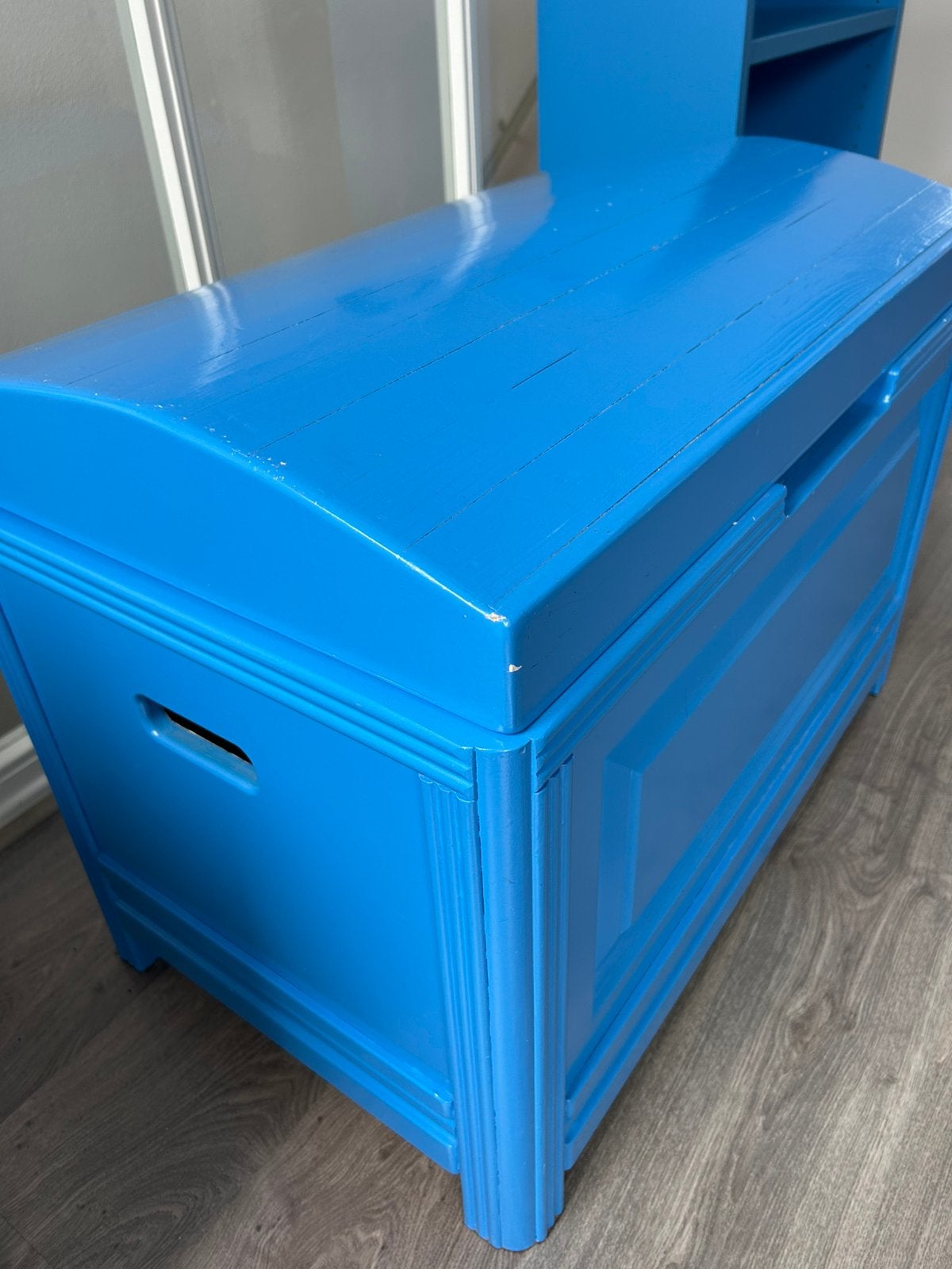 Speelgoed kist, Ophalen, Gebruikt, Blauw, Overige typen