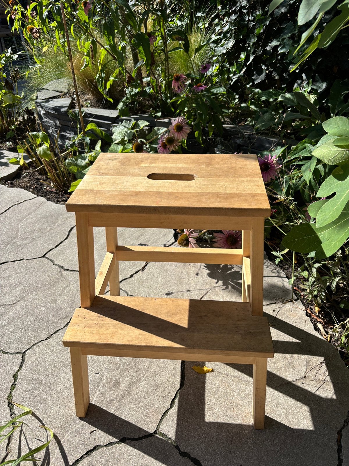 Krukje opstapkrukje, Huis en Inrichting, Krukjes, Ophalen, Zo goed als nieuw, Hout