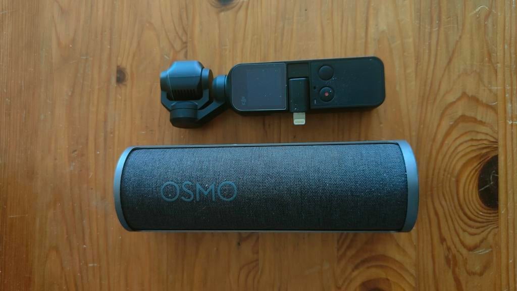 DJI Osmo Pocket met oplaadcase en accessoires en 2x boya mic, Overige merken, Overige soorten, Zo goed als nieuw, Full HD