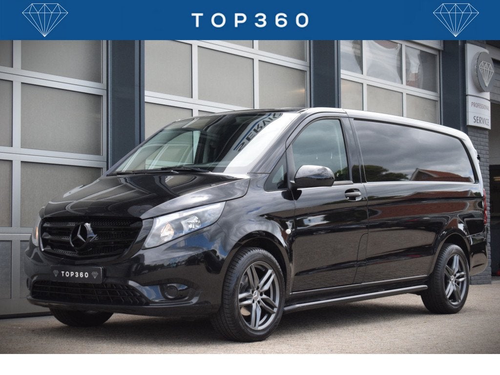 Mercedes-Benz Vito 119 CDI Lang 4x4! 2500kg trekgewicht | Ca, Auto's, Automaat, Zwart, Zwart, Bedrijf