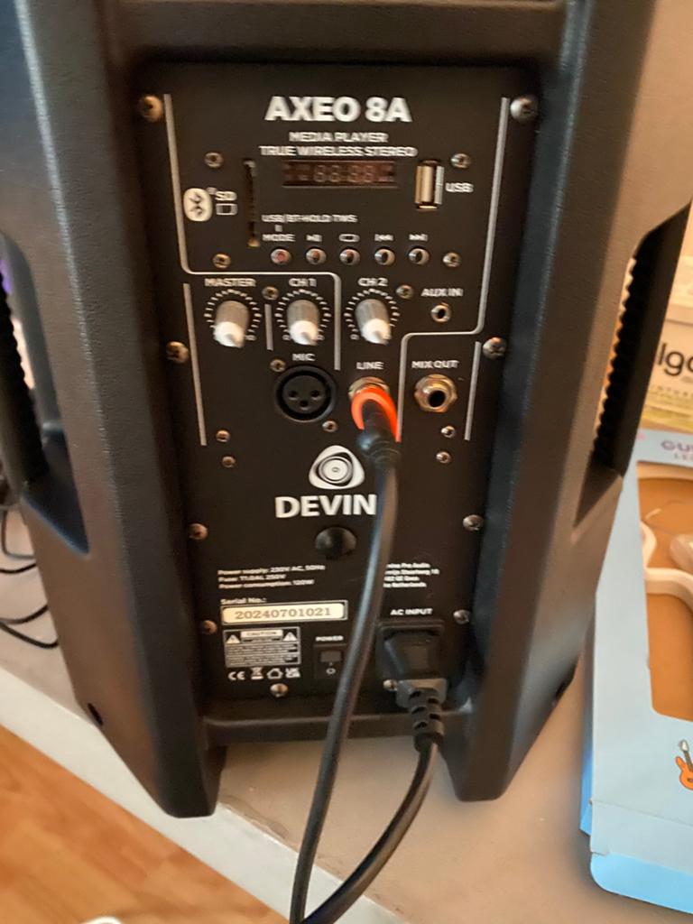 Versterker voor drumstel, Ophalen, Zo goed als nieuw, Minder dan 500 watt