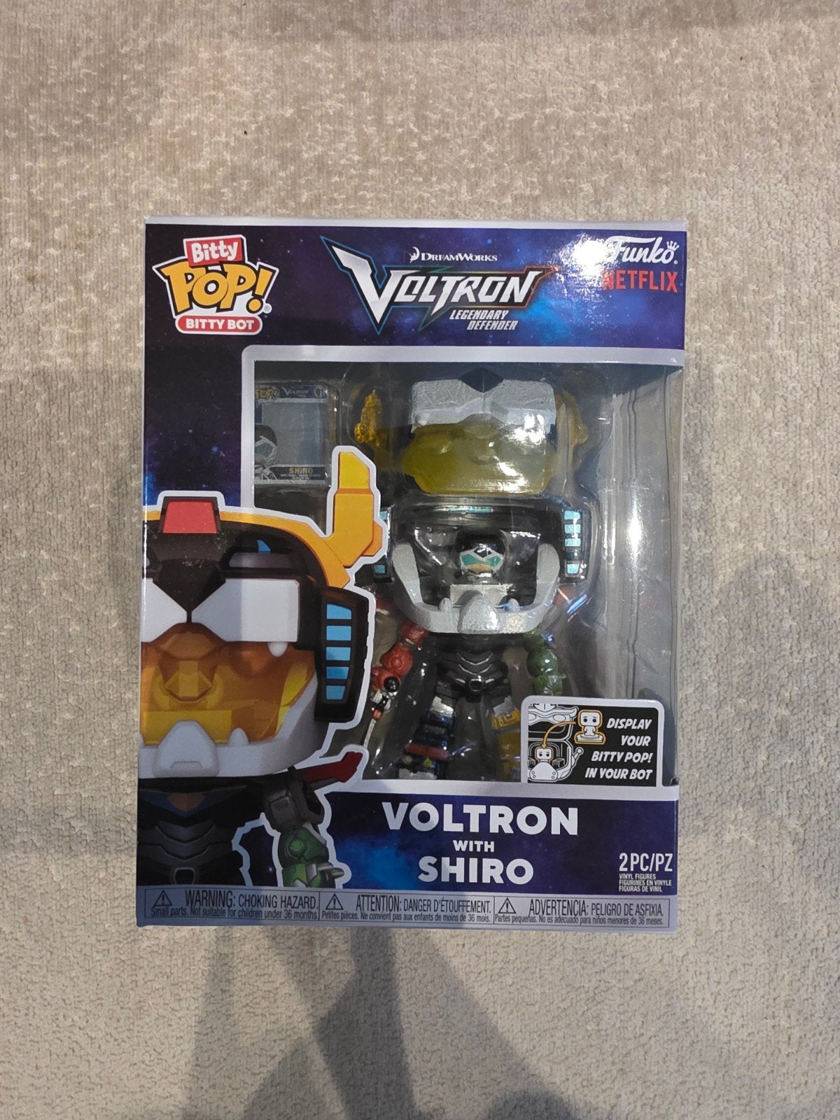 Funko Bitty Pop Voltron with Shiro, Ophalen of Verzenden
