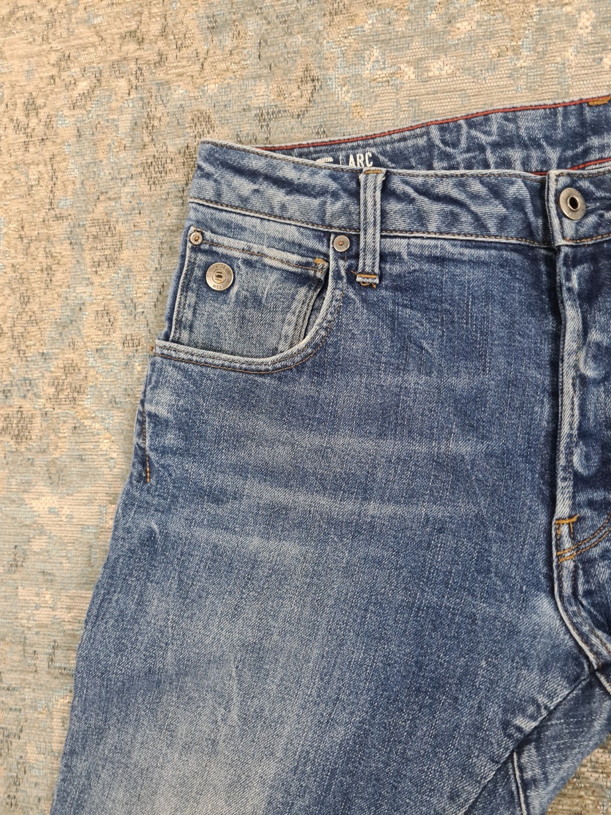 G-Star ARC 3D SLIM W32 L38 slim STRETCH Bronno3238

Taille:, G-Star Raw, https://www.g-star.com/nl_nl/customer-service, W32 (confectie 46) of kleiner
