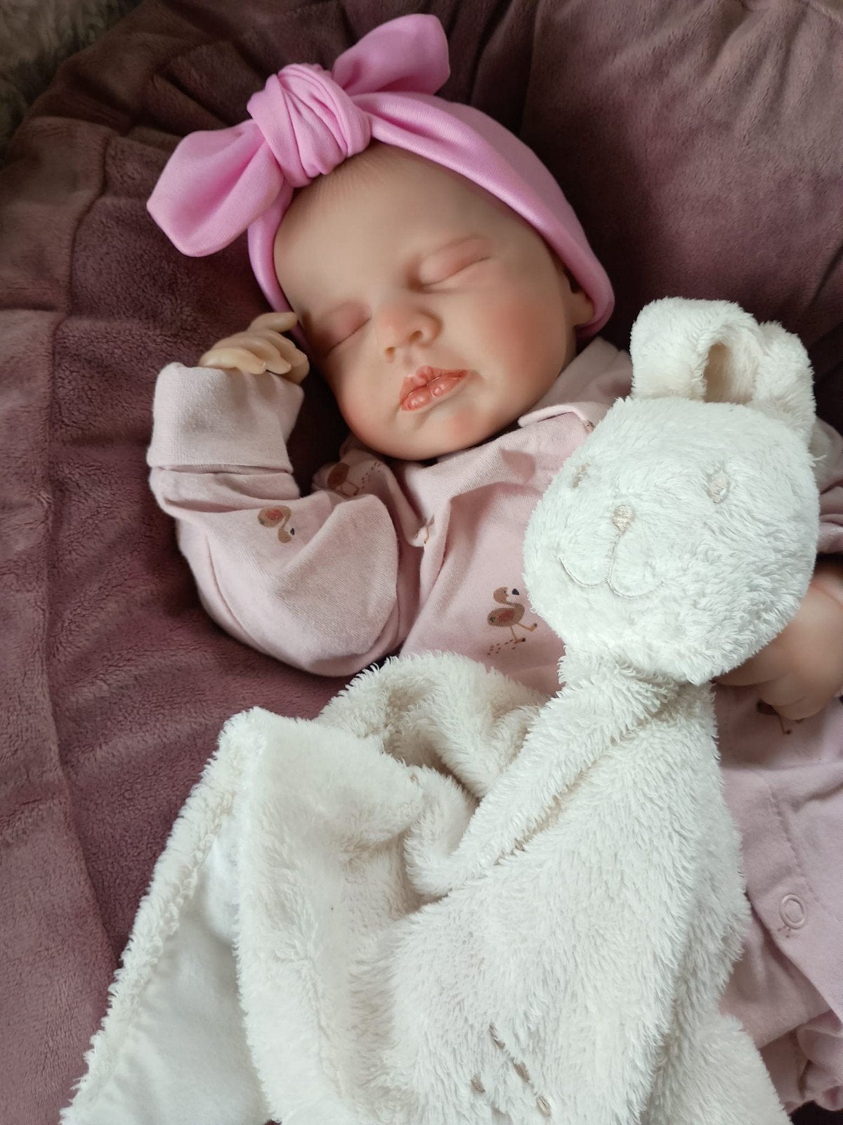 Prachtige Reborn Baby Meis! Levensecht!, Verzamelen, Poppen, Ophalen of Verzenden, Zo goed als nieuw, Babypop