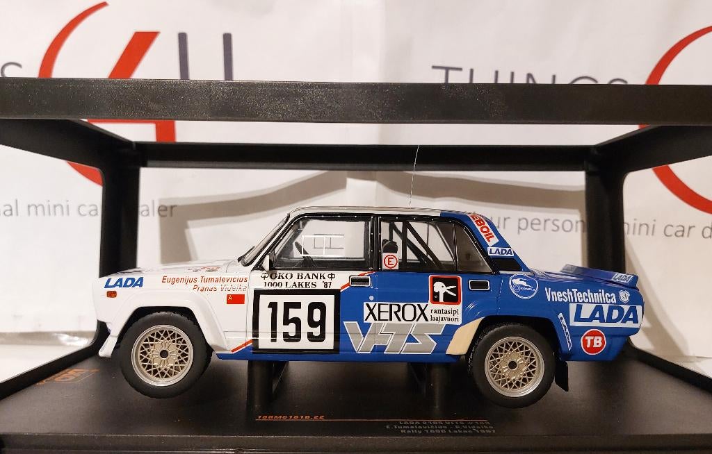 Ixo 1:18 Lada 2105 VFTS No.159, Rally 1000 Lakes 1987, Ophalen of Verzenden, Nieuw, Auto, Overige merken