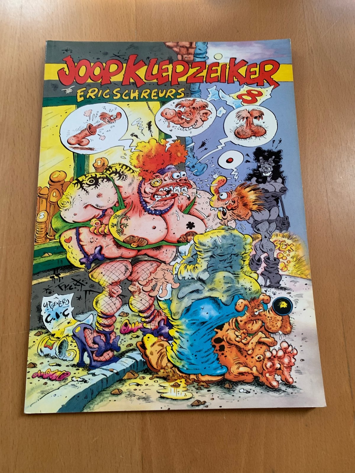Joop Klepzeiker - Eric Schreurs Stripboek, Eén stripboek, Ophalen of Verzenden, Gelezen
