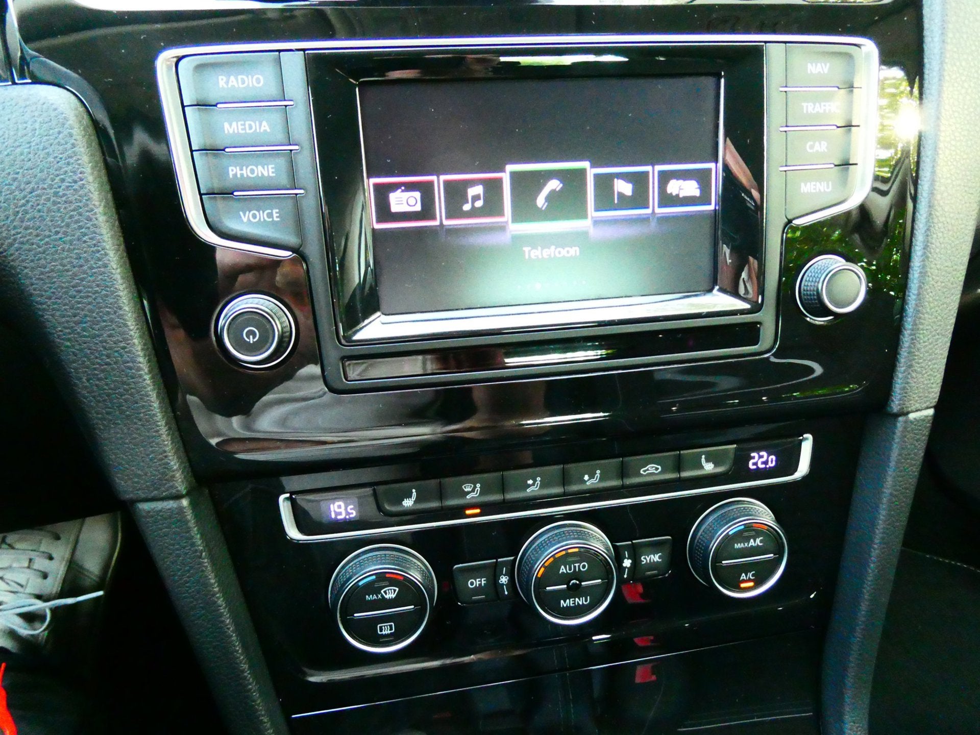 Volkswagen Golf 1.4 TSI 122pk Highline 5-deurs 2e eig. Clima, Auto's, Voorwielaandrijving, Euro 5, Stof, Gebruikt