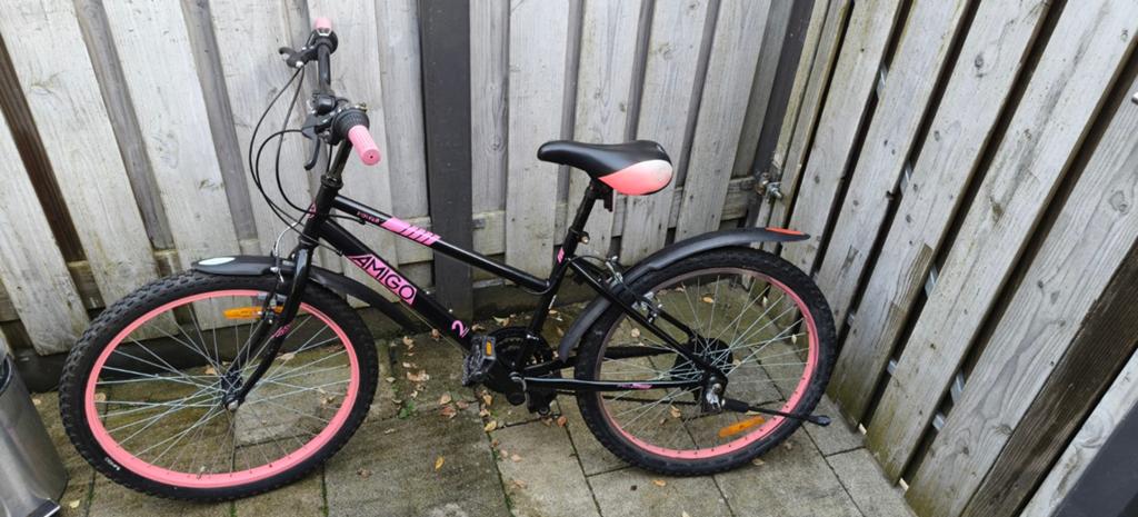 Amigo kinderfiets 24 inch - Goede staat, Fietsen en Brommers, Fietsen | Meisjes, Ophalen, Gebruikt, 24 inch, Amigo