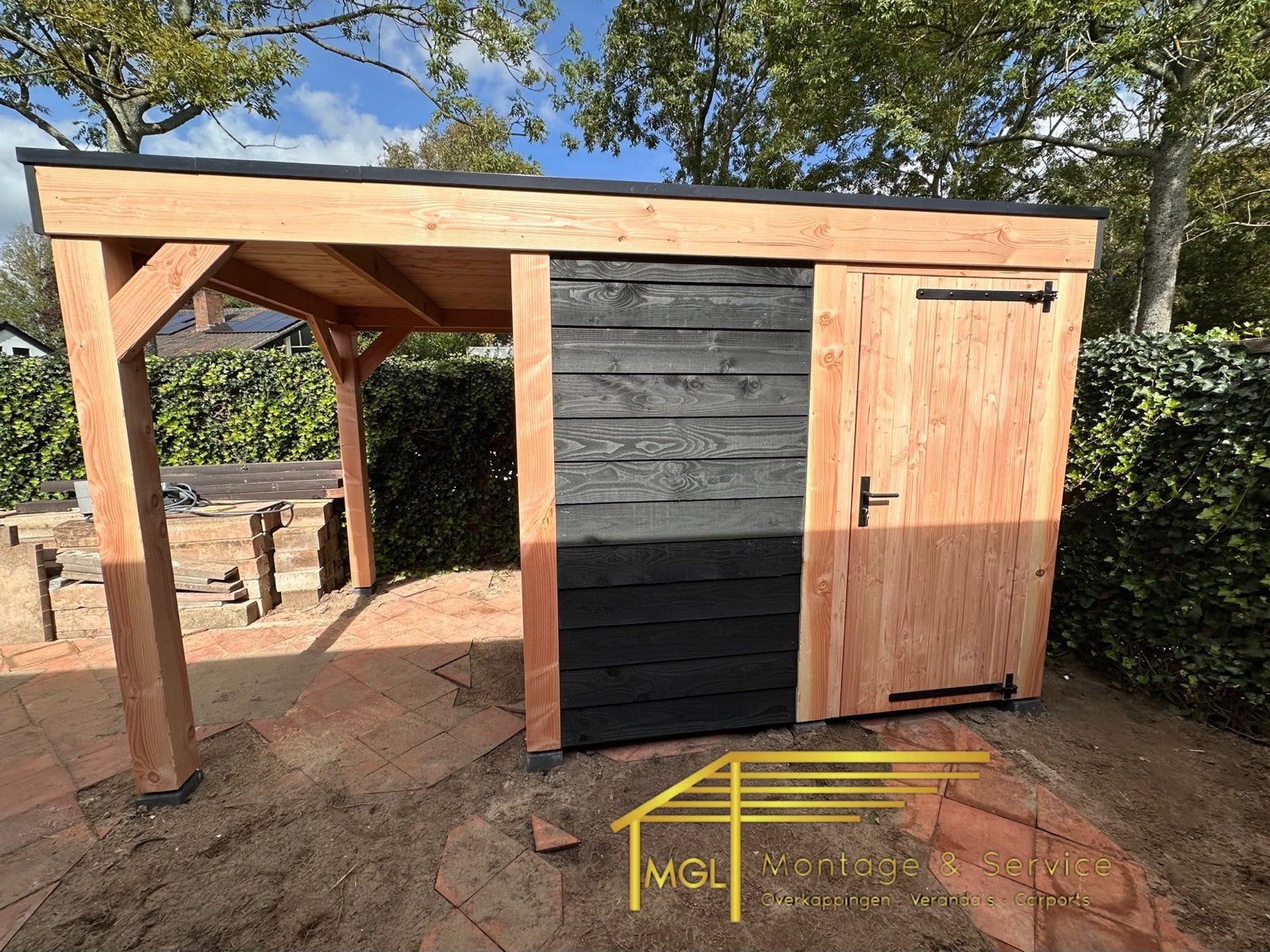 Douglas overkappingen, veranda's en carports op maat, Tuin en Terras, Ophalen, Nieuw, Veranda