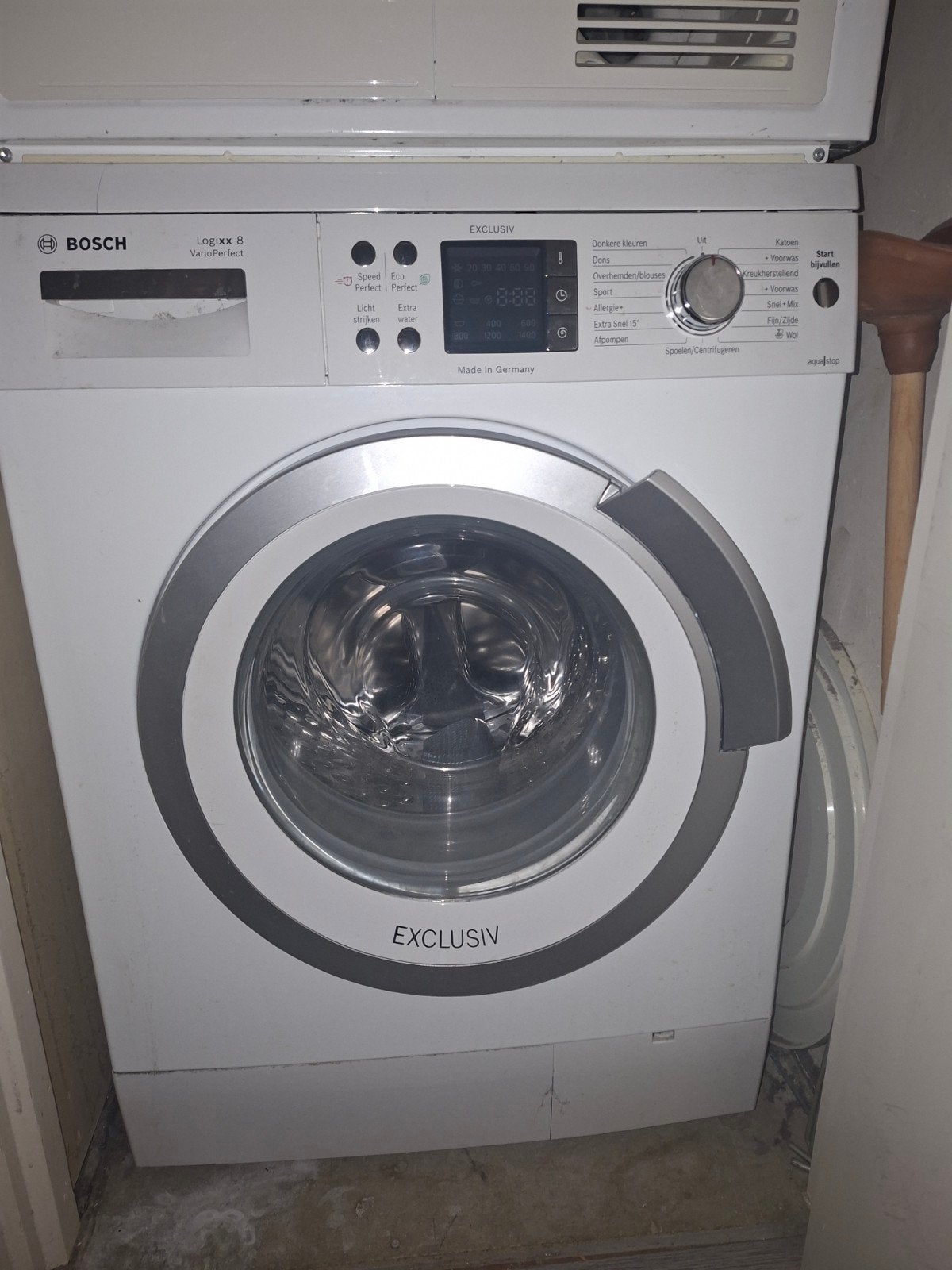 Bosch Logixx 8 VarioPerfect Wasmachine - gebruikt, Ophalen, 1200 tot 1600 toeren, Gebruikt, 8 tot 10 kg