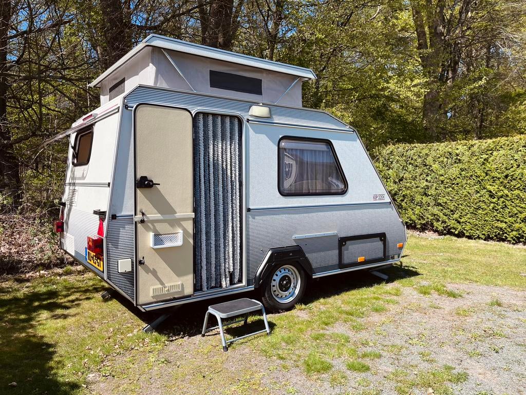 Kip Kompakt KK-32EK | Nieuw hefdakdoek en luifel/voortent, Caravans en Kamperen, Kip, Tot en met 3, Luifel, Queensbed