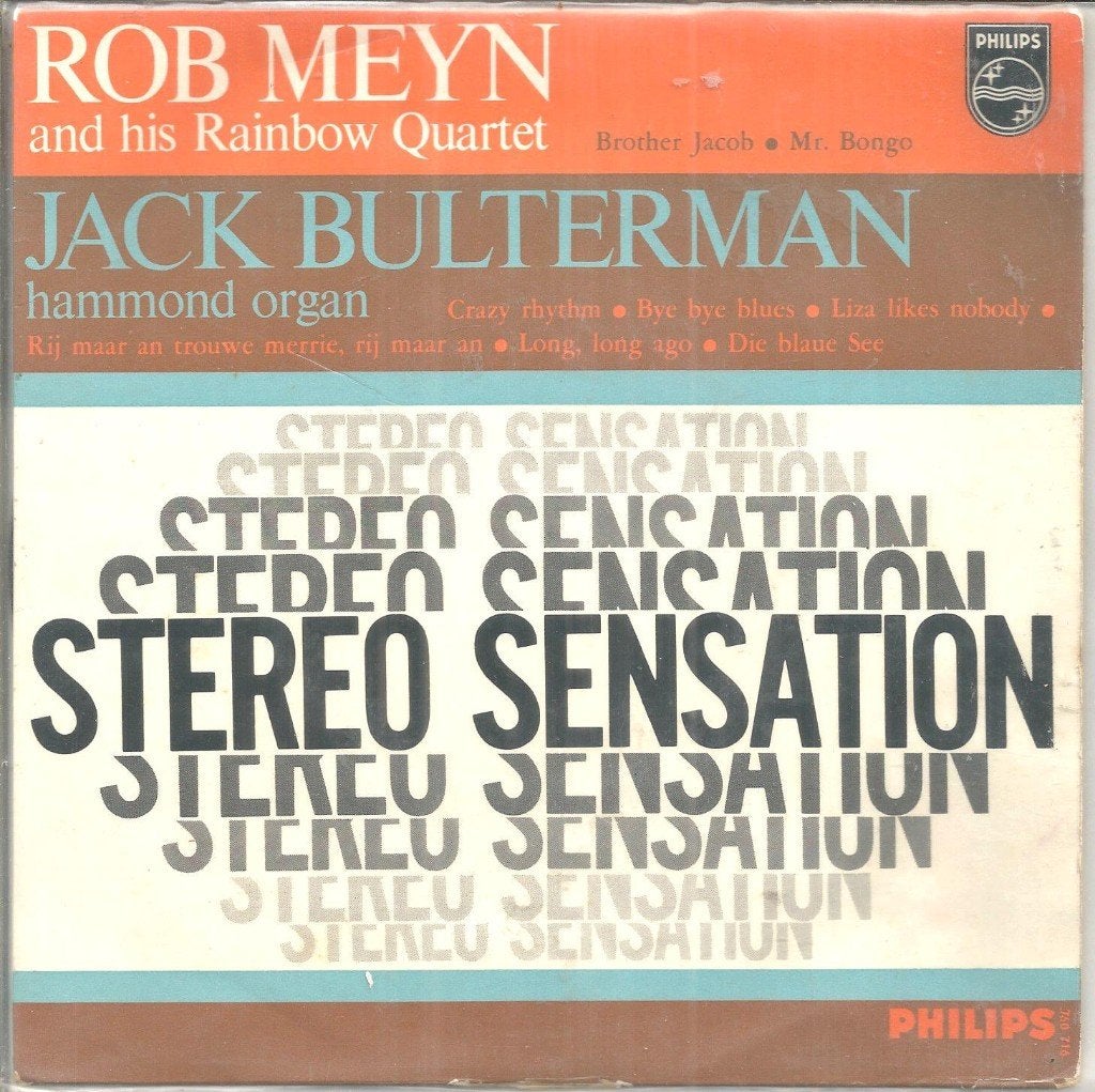 Rob Meyn And His Rainbow Quartet, – Stereo Sensation, Fotohoes, 7 inch, Ophalen of Verzenden, Zo goed als nieuw
