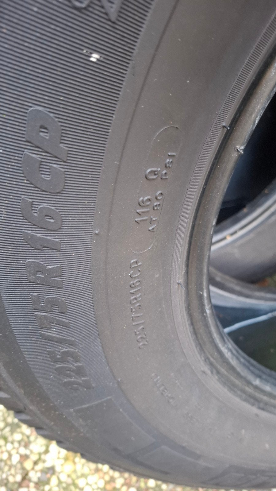 Michelin Camper Banden 225/75R16CP - Set van 2, Ophalen, 16 inch, Band(en), Bestelwagen