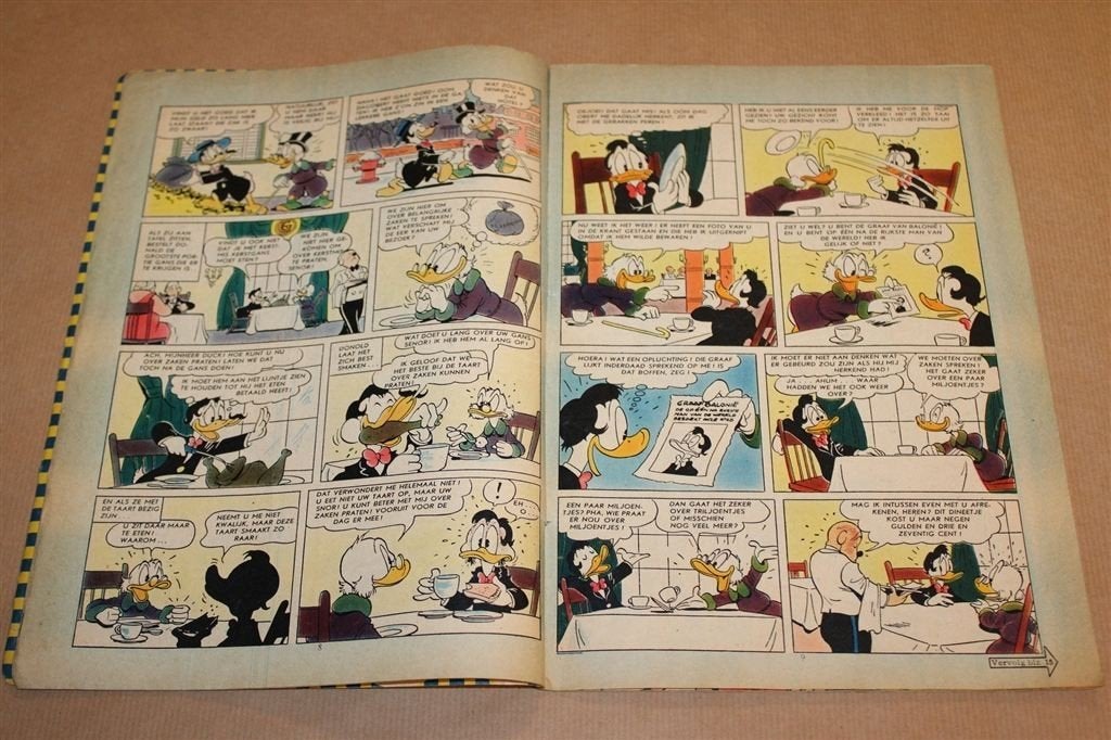 Donald Duck Nr. 52 — Kerstnummer 24 December 1955, Boeken, Eén stripboek, Ophalen of Verzenden, Gelezen