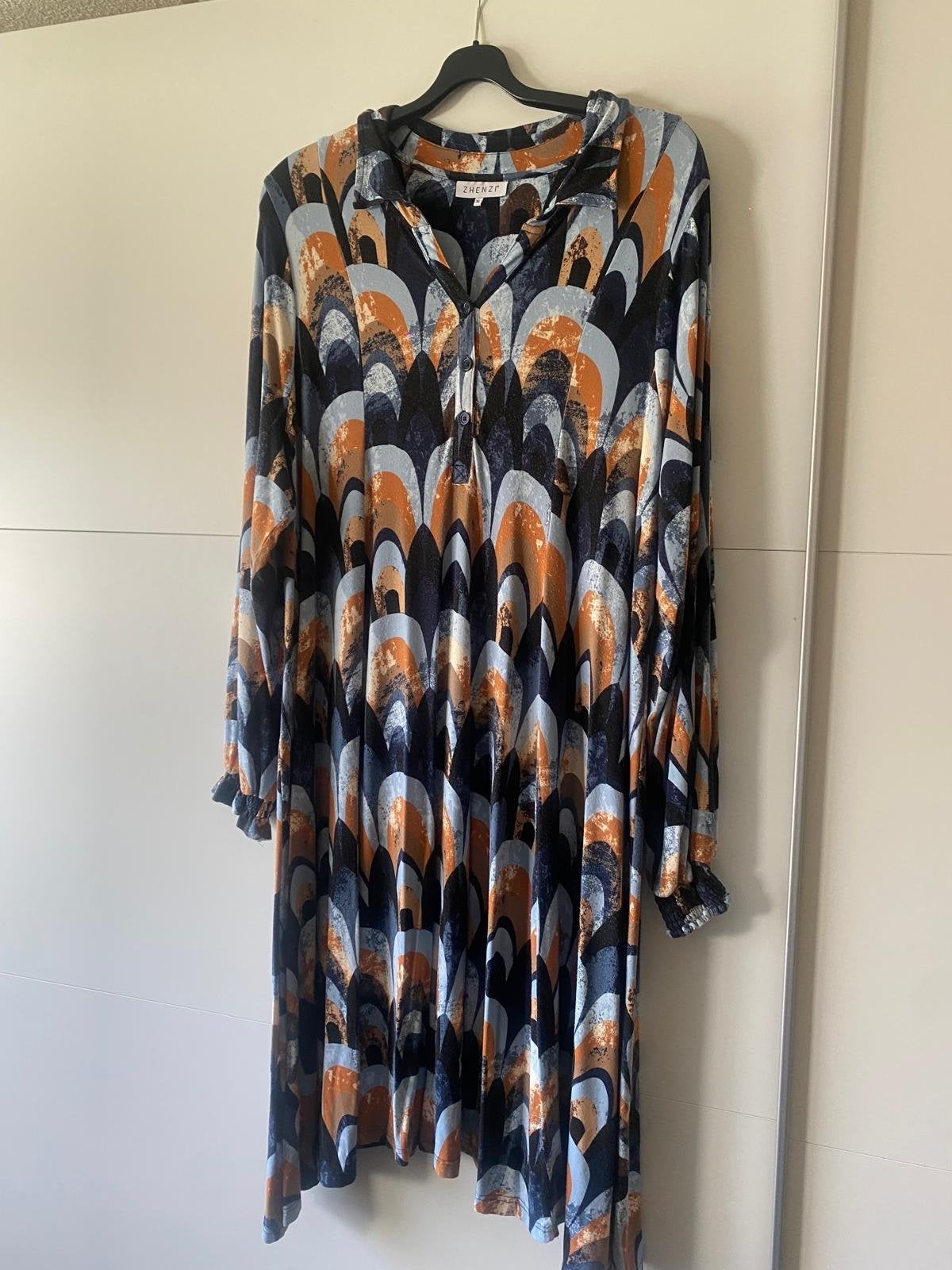 Zhenzi Tuniek XL, Verzenden, Zo goed als nieuw, Meerkleurig, Blouse of Tuniek