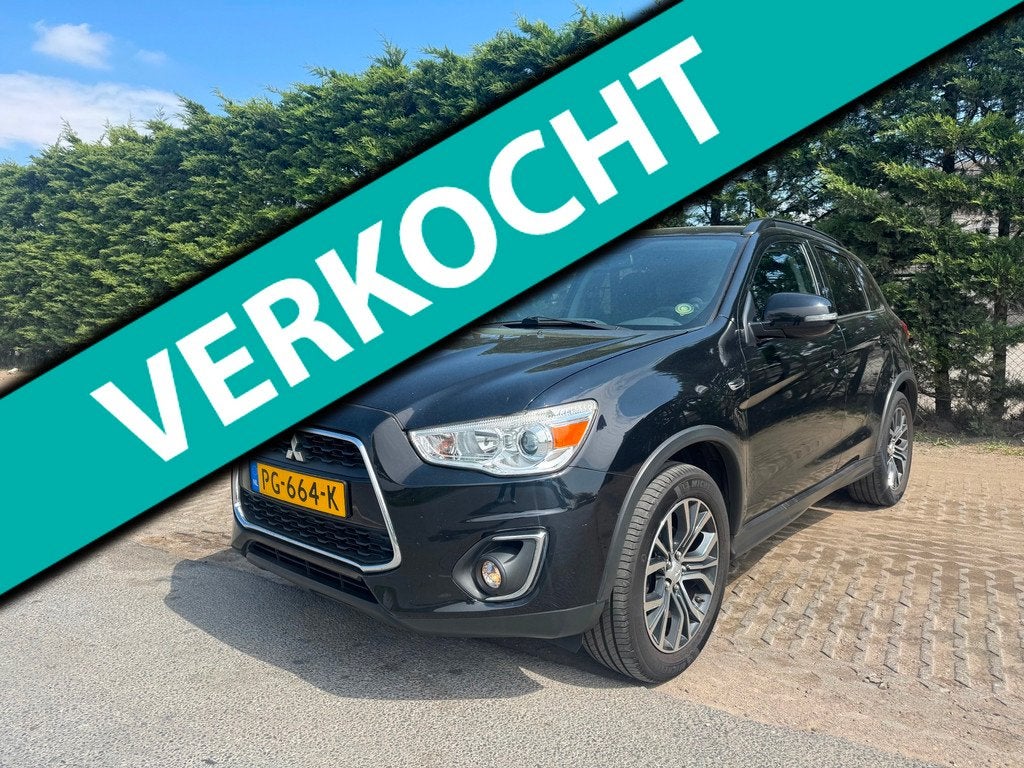 Mitsubishi ASX 1.6 Cleartec Instyle, Gebruikt, Euro 6, Zwart, Bedrijf