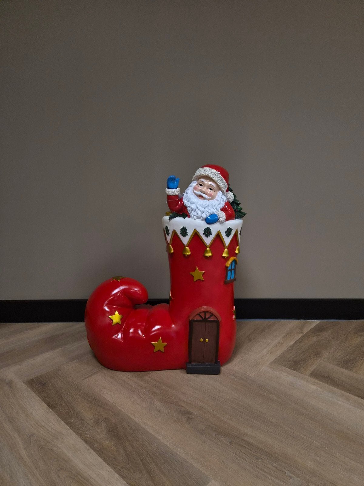 Kerstman in laars.  82cm, Diversen, Ophalen