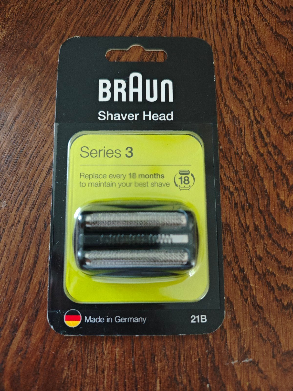 Braun Series 3 Scheerhoofd 21B - Nieuw in verpakking, Ophalen of Verzenden, Nieuw, Scheren en Epileren