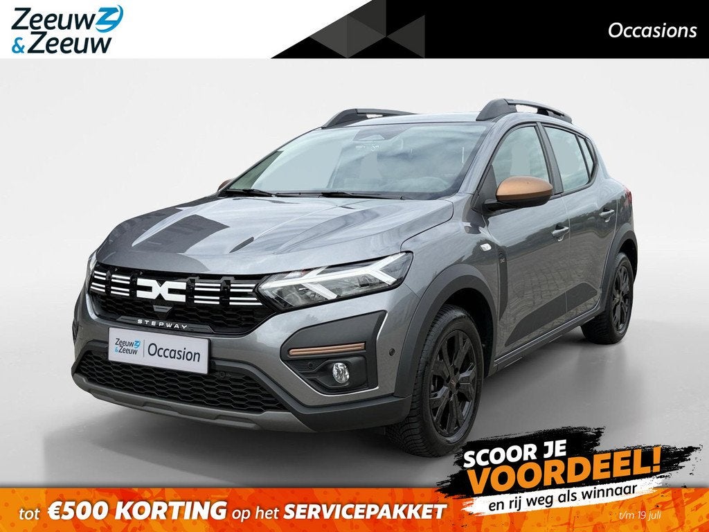 Dacia Sandero Stepway 90PK TCe Extreme Automaat | 1e eigenaa, Auto's, Dacia, Bedrijf, Te koop, Sandero Stepway, ABS, Achteruitrijcamera