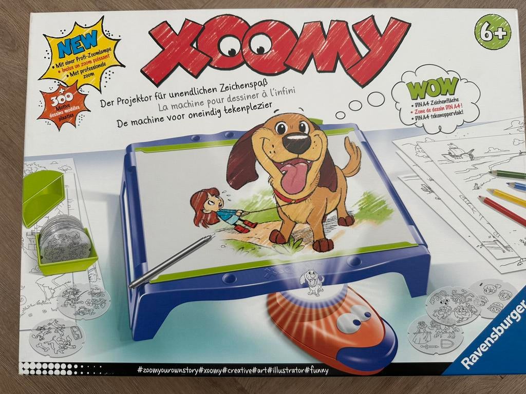 Xoomy tekenmachine, Ophalen of Verzenden, Zo goed als nieuw