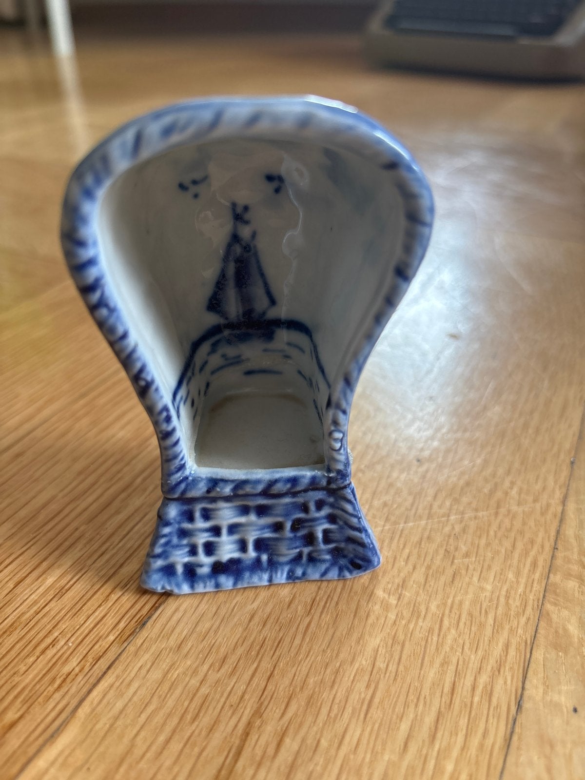 Delfts Blauw strandstoel met Hollands Tafereel, Ophalen of Verzenden