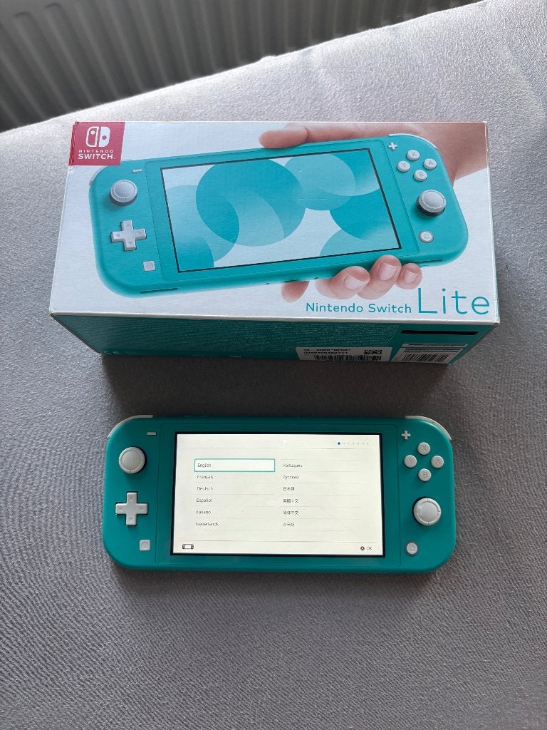 Nintendo switch lite turquoise, Spelcomputers en Games, Spelcomputers | Nintendo Switch Lite, Ophalen of Verzenden, Turquoise