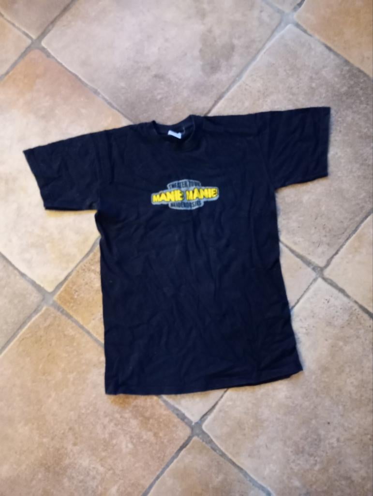 Heideroosjes manie manie tour t shirt, Ophalen of Verzenden, Zwart
