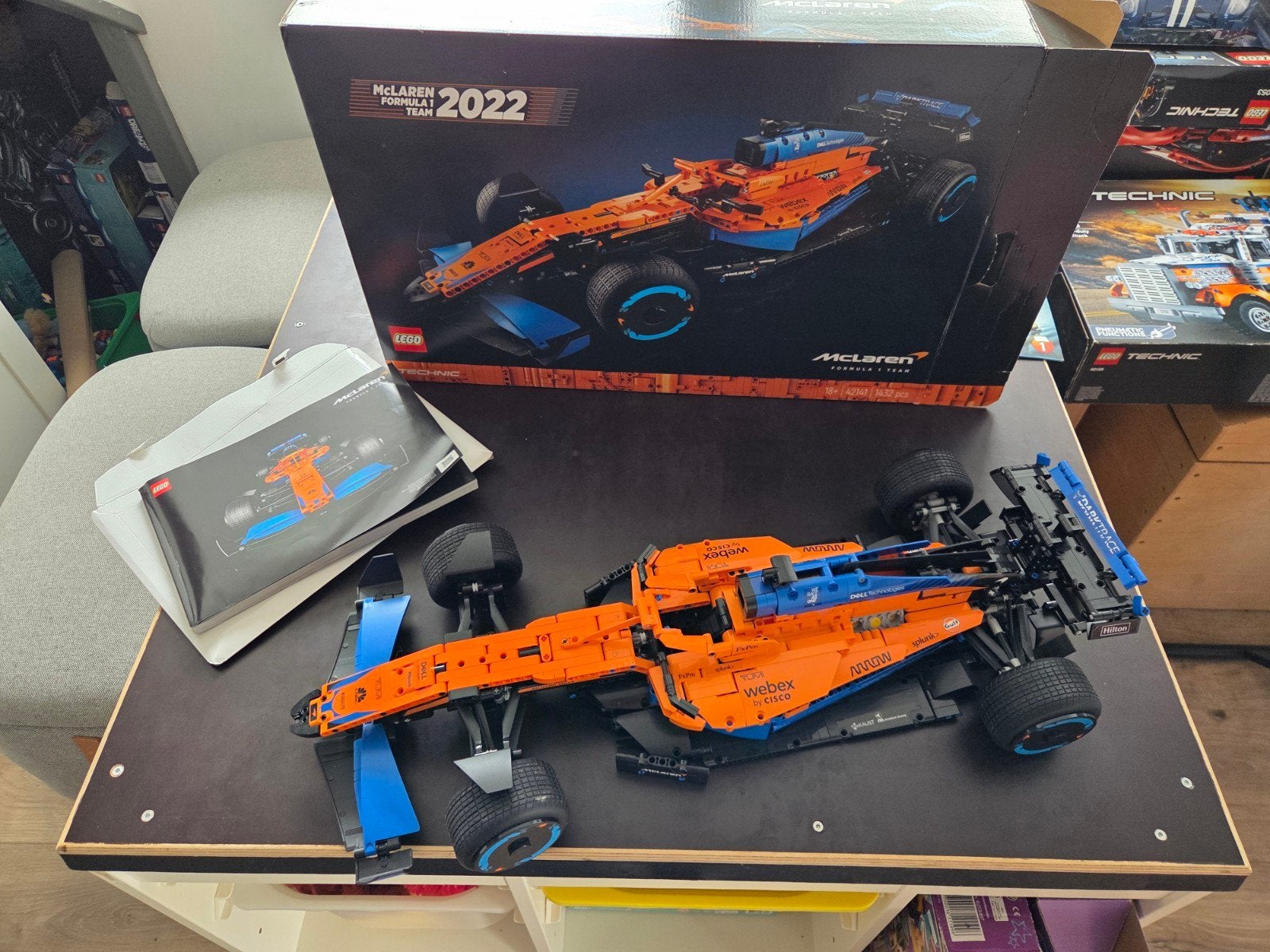Lego technic  f1 2022  model, Ophalen of Verzenden, Zo goed als nieuw