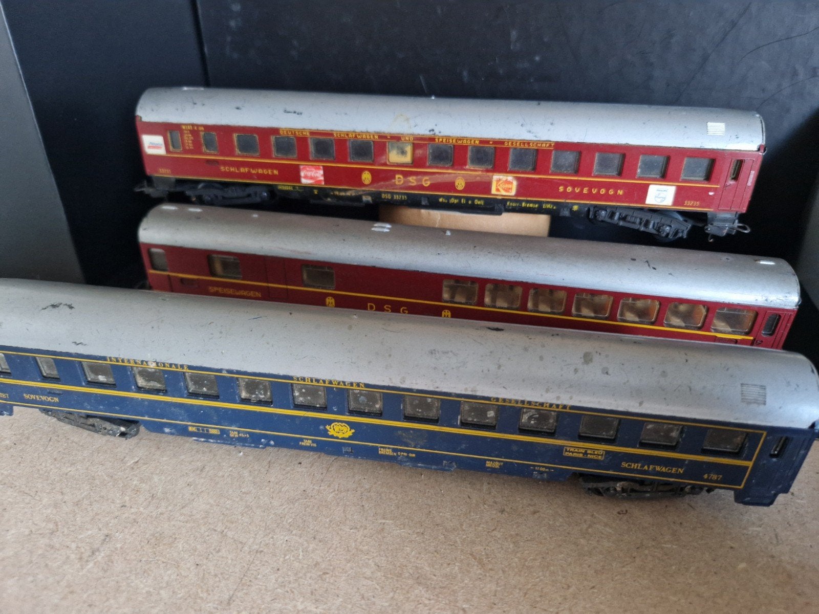 Lima 2e Keus Wagons - Diverse Modellen. samen 5 euro., Gebruikt, Gelijkstroom, Wagon, Ophalen of Verzenden