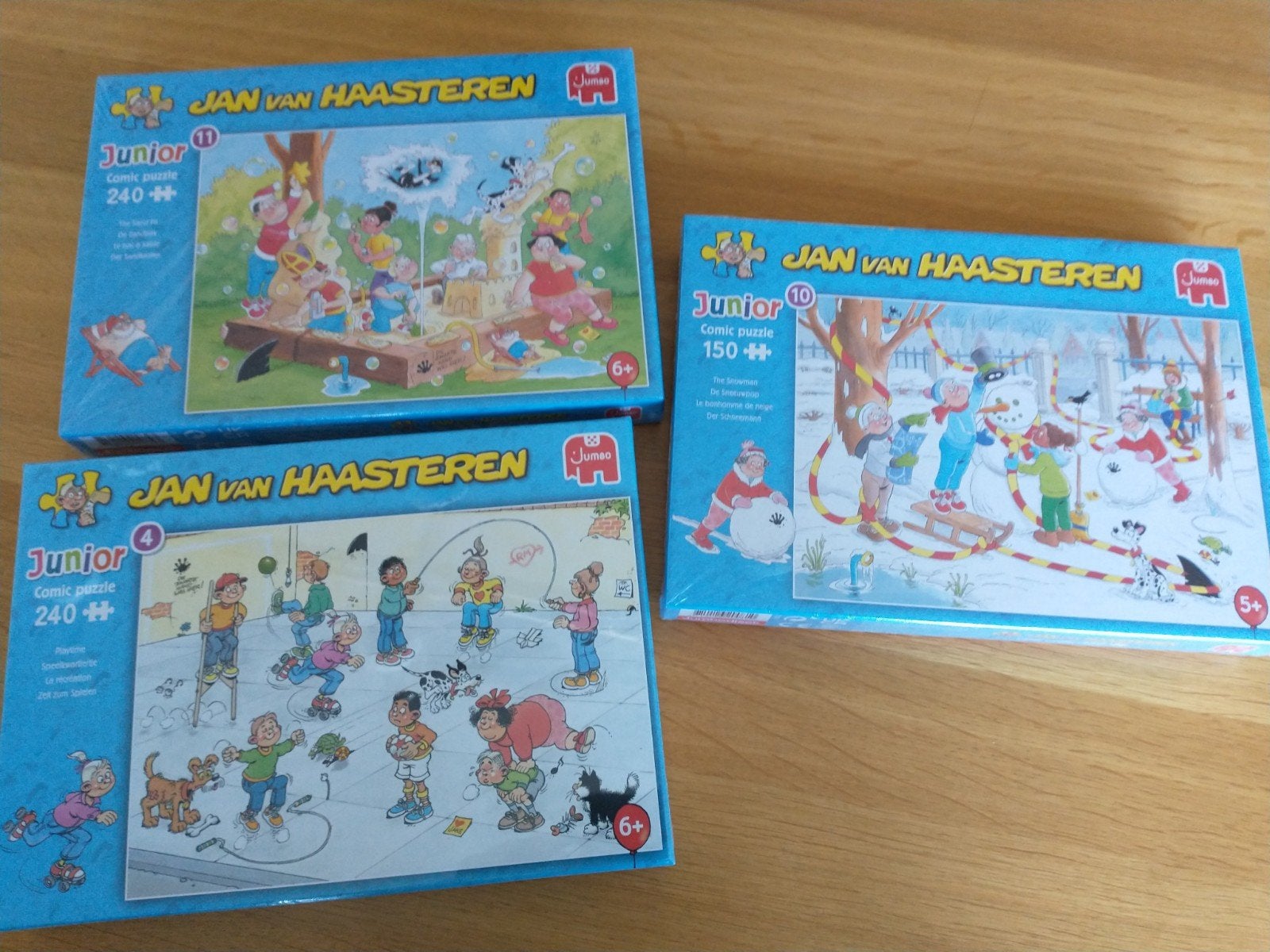 Jan van Haasteren junior puzzels nieuw, Ophalen of Verzenden, Minder dan 500 stukjes, Nieuw